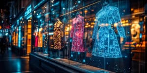 AI-Enhanced Fashion Retail Display with Digital Style Suggestion